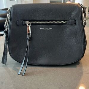 Marc Jacob’s Steele grey handbag.